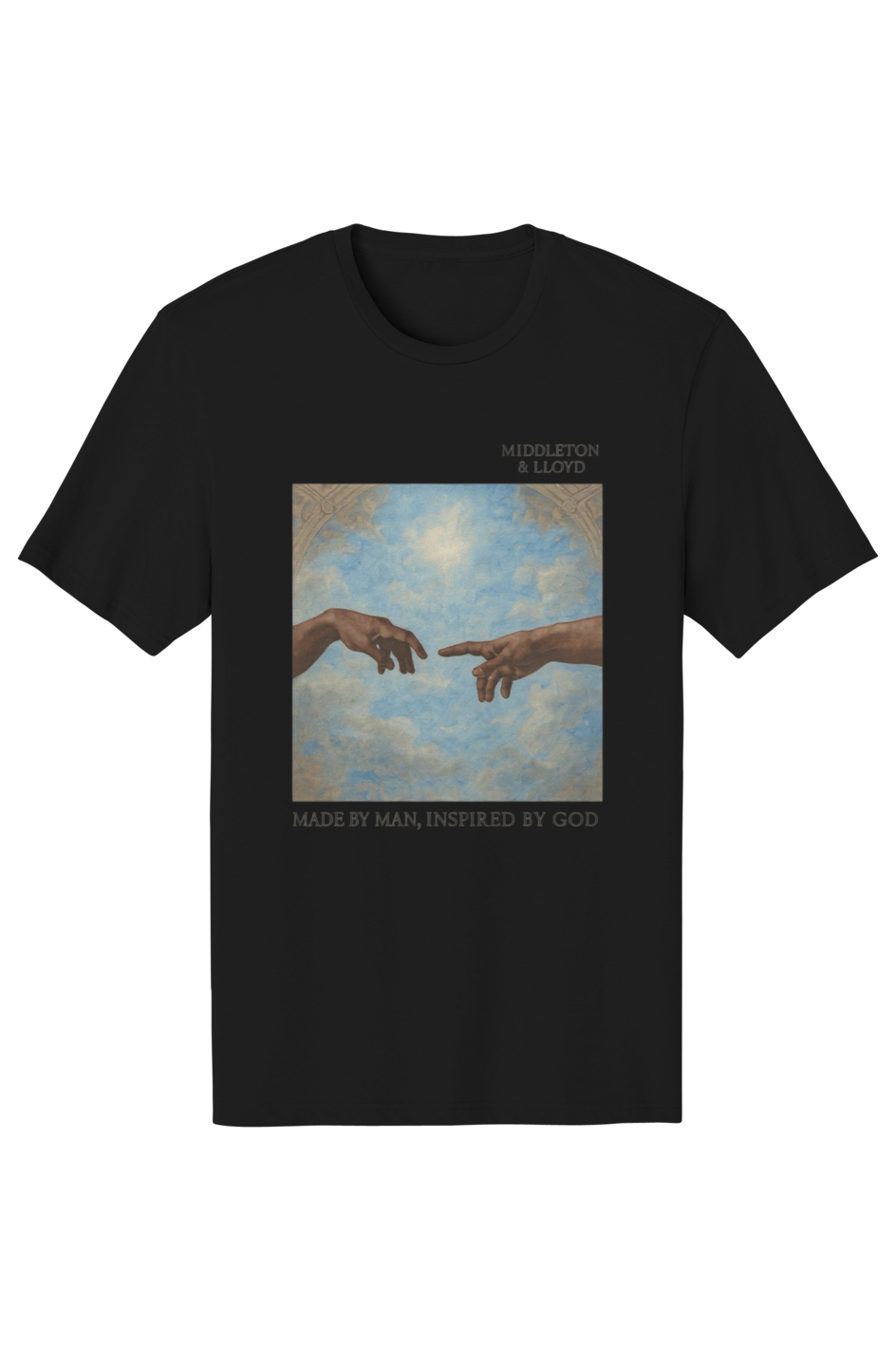Meet God halfway tee