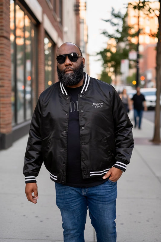 Mens Varsity Bomber Jacket